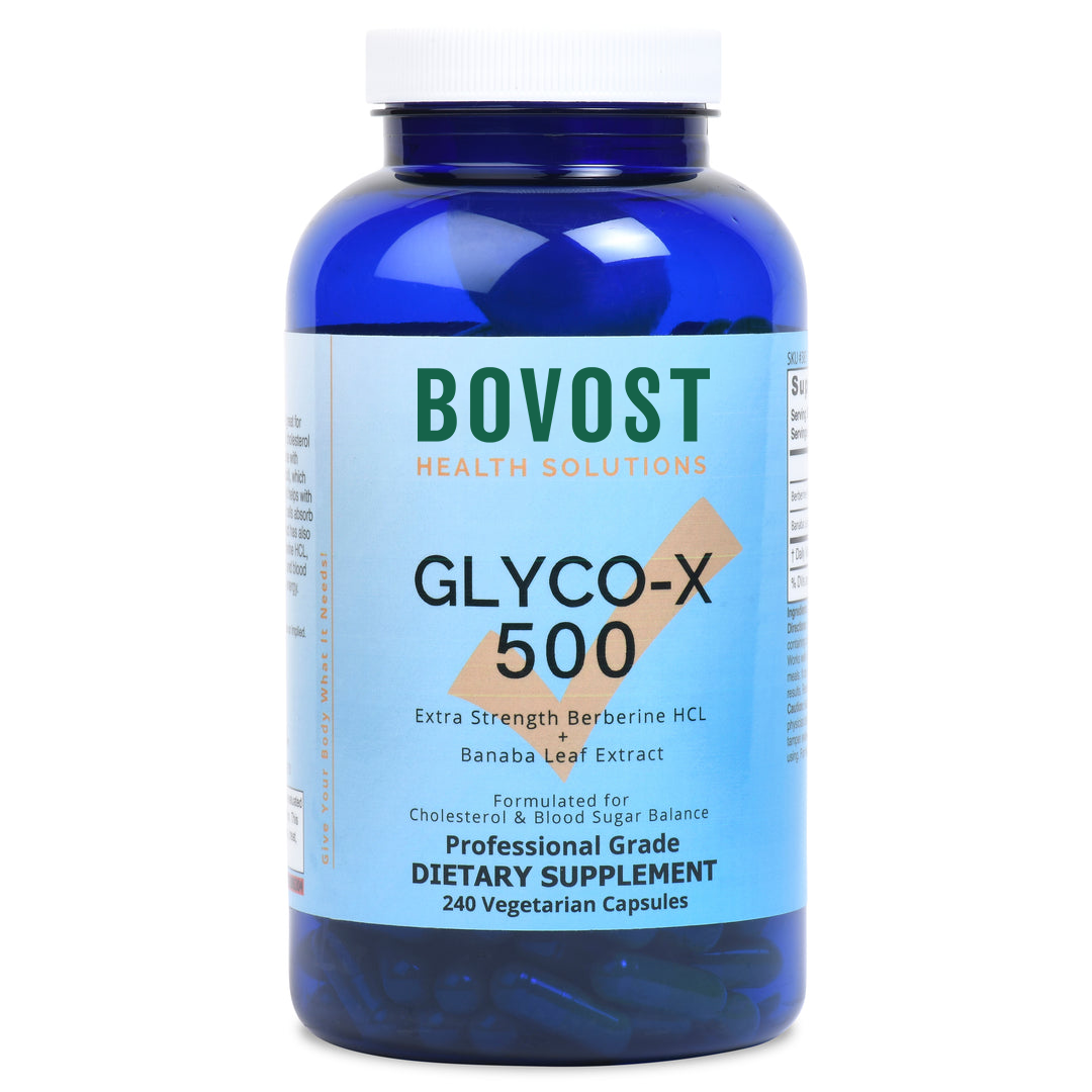 Bovost - Glyco-X 500 with Berberine HCL Supplement