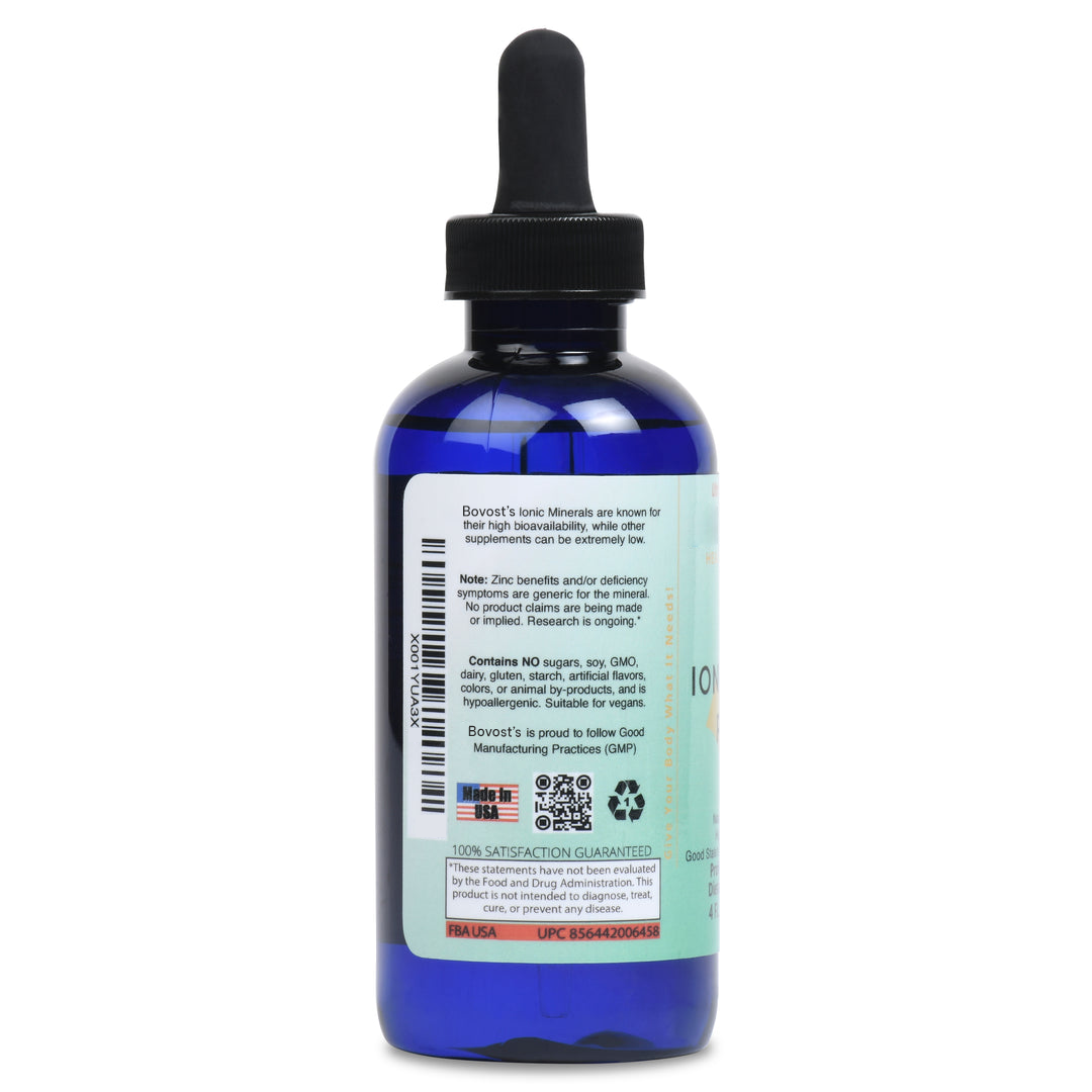 Bovost - Liquid Ionic Zinc Plus Ultra Concentrate - 4 fl oz