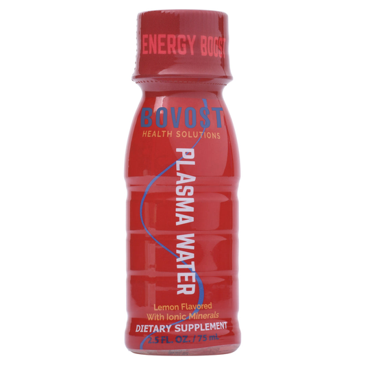 Ionic Plasma Water SHOT | Cold-Plasma | 2.5 oz. | Nitric Oxide | Plasma-Activated Water (PAW) | Lemon Flavored