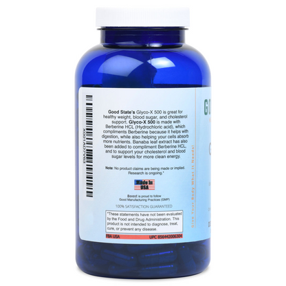 Bovost - Glyco-X 500 with Berberine HCL Supplement